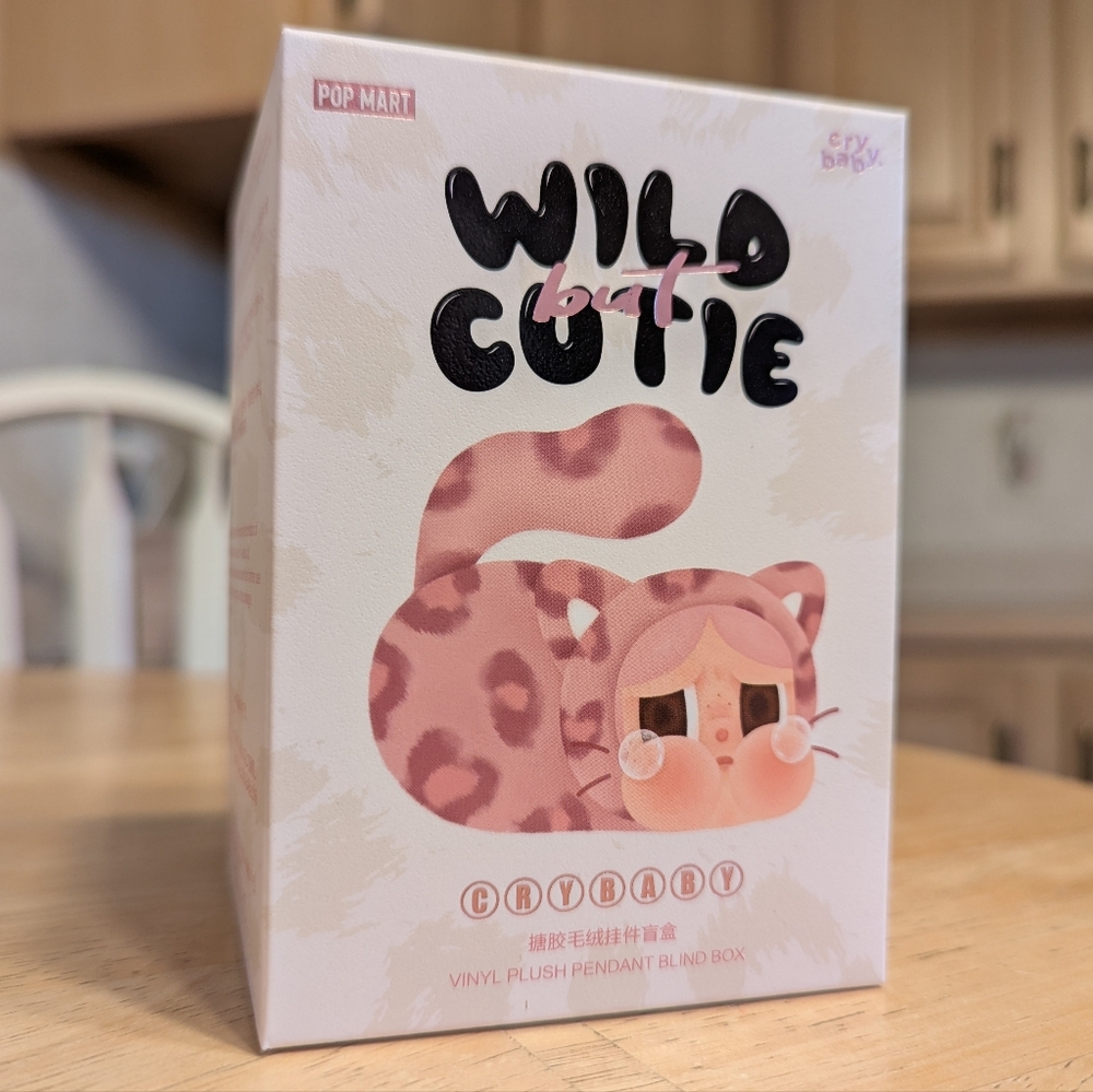 UNOPENED Pop Mart Crybaby Wild Cutie Blind Box - Pink Cutie